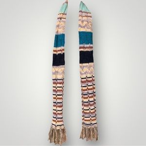 Missoni Wool & Mohair Knitted Colorful Stole Scarf 🎀